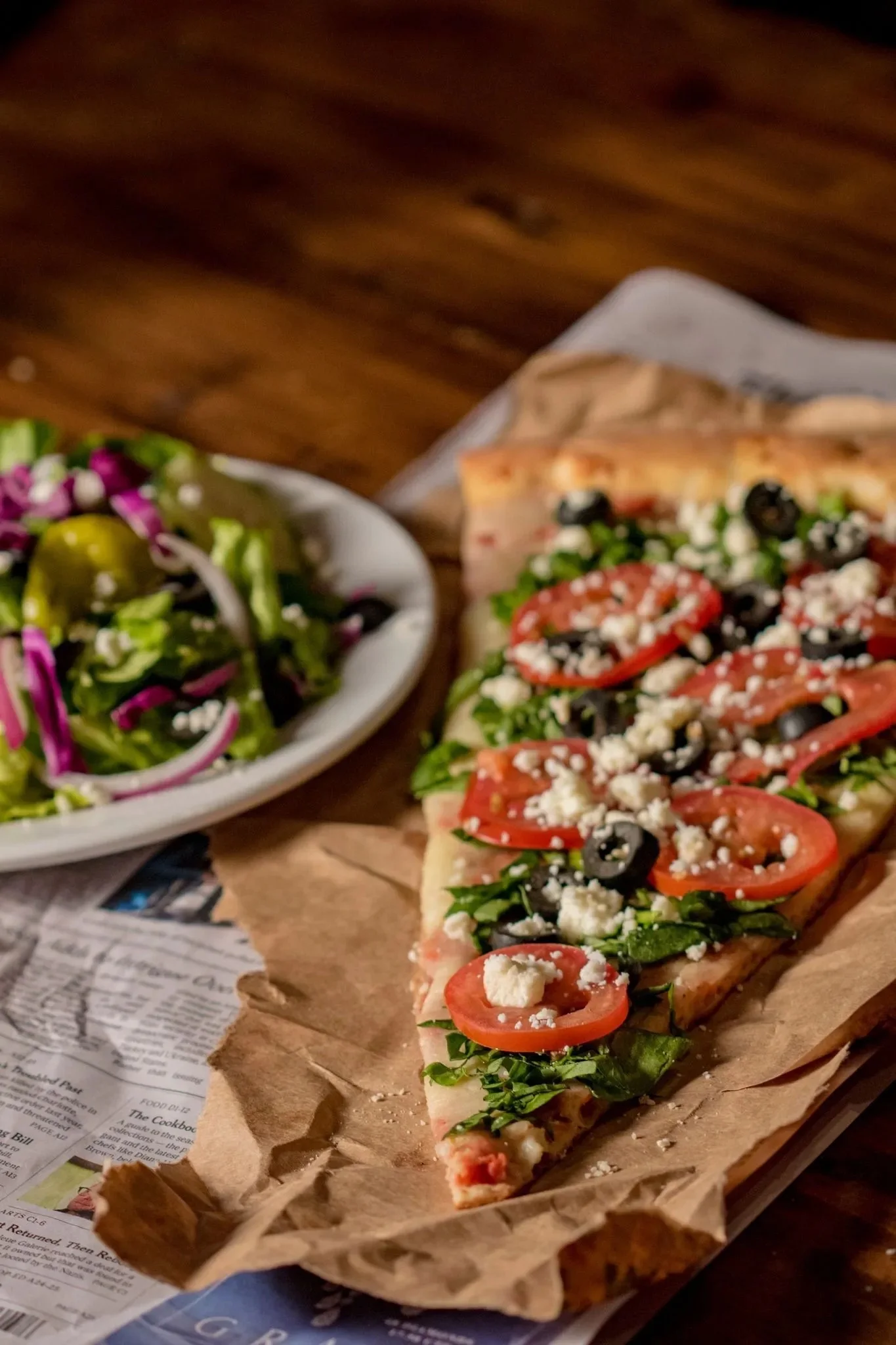 A classic New York slice from Russo's