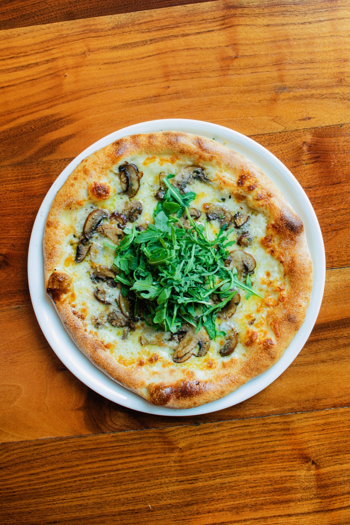 Russo's white truffle pizza